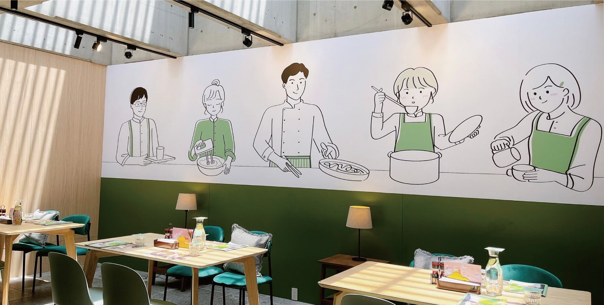 東海森林店(插畫牆)